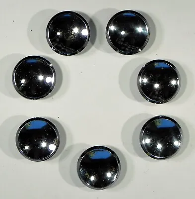 Chrome Handles Drawer Pulls Knobs 1960's Vintage Mid-Century Round Concave • $29.95