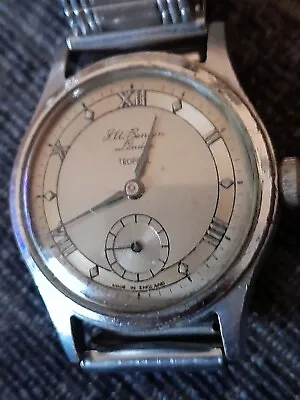 J.W.Benson Vintage Tropical Smiths Everest Mechanical Watch • £345