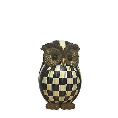 Mackenzie Childs Courtly Check 9  Owl Figure • $138