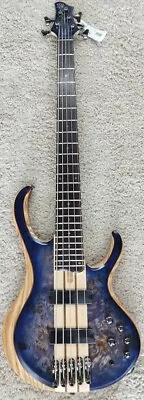 Ibanez BTB845CBL Standard 5-String Bass With Case Cerulean Blue Burst Finish • $1049.99