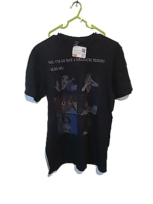 Disney Dramatic Person T Shirt Irregular Print New • $2.39