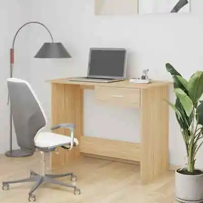 Desk Engineered Wood Desks With Drawers Writing Table Multi Colours VidaXL • £52.99