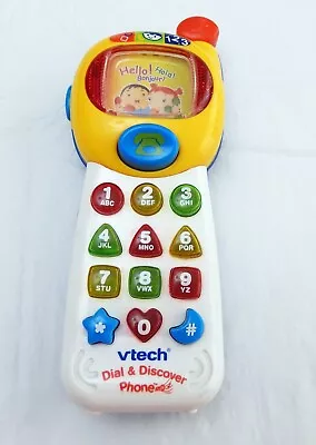 Vtech Dial & Discover Electronic Phone Talking Singing Play Pretend • $8.55