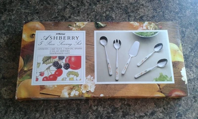 £14.99 • Buy Vintage St Michael/M&S ASHBERRY 5 Piece SERVING SET