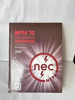 NEPA 70 National Electrical Code 2020 Handbook (NEC) Hardcover Mark W.Earley PE • $110.99