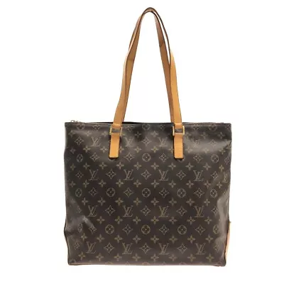 Auth LOUIS VUITTON Cabas Mezzo M51151 Brown Monogram AR0010 Shoulder Bag • $391