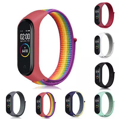 For Xiaomi Mi Band 5/6 Mi 5/6 Replacement Silicone Knitted Watch Band Strap Case • £3.59