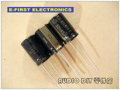 4pcs/20pcs ELNA SILMIC II 47uF/50V 47UF 10X16mm Audio Electrolytic Capacitor • $3.86