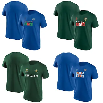 Cricket Men's Fanatics T-Shirt ICC T20 CWC Top - New • £9.99