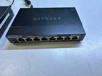 Netgear GS308P 8-Port Gigabit Ethernet Switch With 4-Port PoE FREE SHIPPING • £45