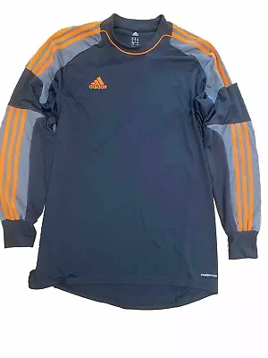 Vintage - Adidas Goalie Soccer Jersey - Elbow Pads - Graphite & Orange - Mens XL • $29.99
