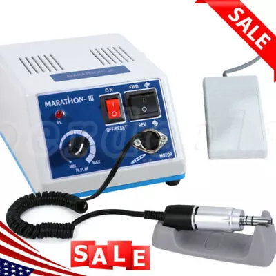 Dental Marathon Electric Micromotor Polishing N3+35K RPM Motor Handpiece Kit SA • $39.99