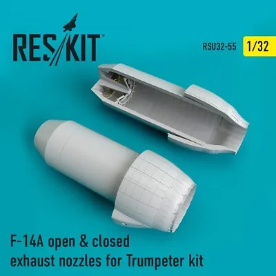 1/32 Reskit RSU32-0055 F-14A - Exhaust Nozzles (open & Closed) • $44