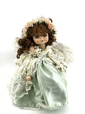 Marie Osmond Vinyl Doll 2002 Adore Bell Angelique Angel Articulated With Stand • $50