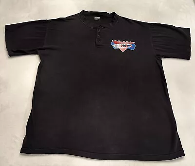 VTG RARE Harley Davidson T-Shirt Feel The Freedom Bald Eagle Made In USA Sz L • $34.97