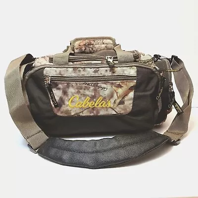 Cabela's Shoulder Bag Multicolor Camouflage Medium Hunting Fishing Tackle 16  • $30