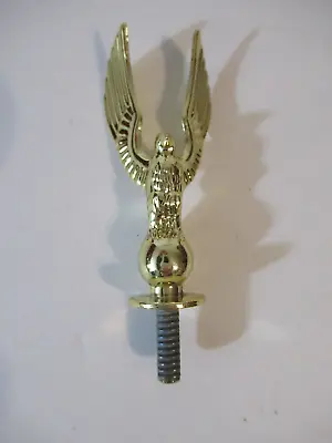 Lot 3 Vintage Gold Eagle Winged Victory Trophy Toppers Metal Globe Bolt • $12