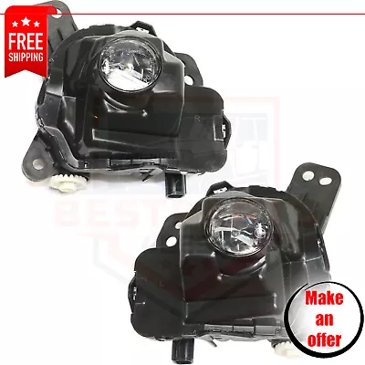 New Front Fog Light Set Of 2 Pieces W/ Bulb For 2016-2022 Mazda CX-9 • $303.99