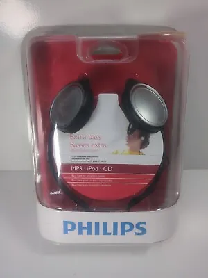 Philips EXTRA BASS 3.5 Mm Stetreo Plug SHS390 Neckband Headphones MP3 IPOD CD • $49