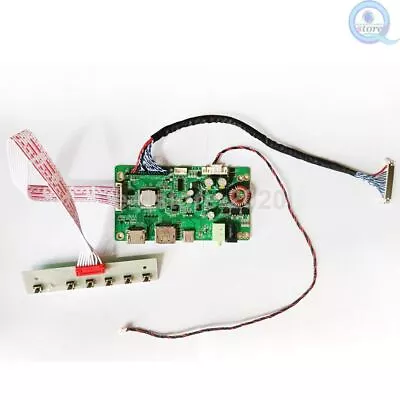 Salvage LM215WFA-SSA3/SSA2 Panel-DP+HDMI+USB Type-C Lcd Controller Board Diy Kit • $27.22