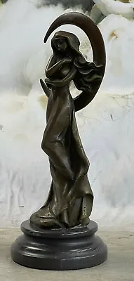 Greek Mythology Bronze Sculpture Statue Art Decor Venus Nouveau Hot Cast Statue • $185.40