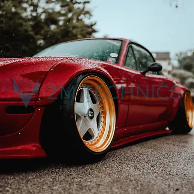 Mazda MX5 NA MK1 Custom Bunny Style Bodykit Miata MX-5 Lip Fender Flare Ducktail • $479.85