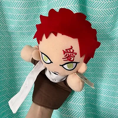 Naruto Gaara Hand Puppet 8” Plush Japan Anime Gift Toy Doll • $15