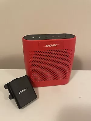 Bose SoundLink Color Bluetooth Red Portable Speaker System Model 415859 • $75