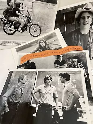 Young MATT DILLON. Tex. 1982 Original Promo Photos 8x10. 5 Lot • $22