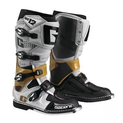 Gaerne SG-12 Boots - Grey/Magnesium/White - Size 9 2174-080-9 • $507.93