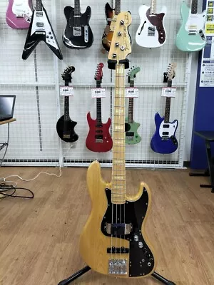 Fender Japan JB77-MM Marcus Miller Signature Jazz Bass Natural MIJ 1994 MOD • $1617