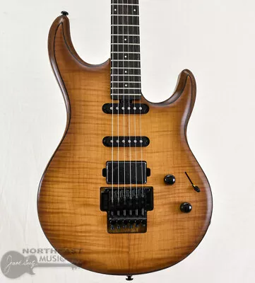 Ernie Ball Music-Man Luke IV 30th Anniversary - Steamroller Walnut Burst Satin • $3999