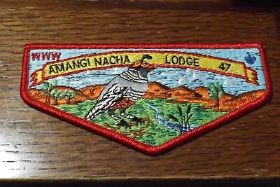 Boy Scout Patch Oa Flap Lodge 47 Amangi Nacha • $6