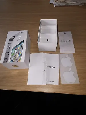 Iphone 4S 16GB White - Box Only!!! • £3.99