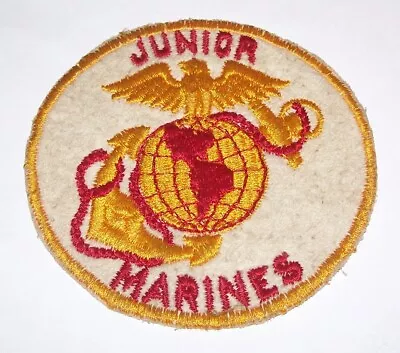 Salty Original Wool Ww2 Usmc Junior Marines Ega Pocket Patch • $9.99