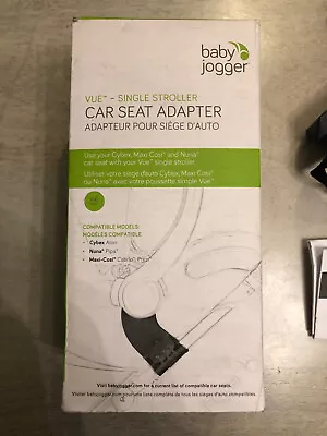 Baby Jogger Carseat Adapter Vue Single Stroller Cybex Nuna Maxi-cosi • £20