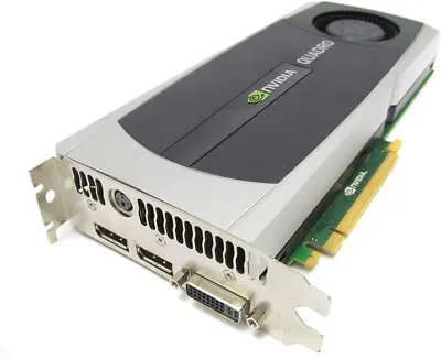 Nvidia Quadro 5000 2.5GB GDDR5 Video Graphics Card 2X DISPLAY 1X DVI 89Y8628 • £49.99