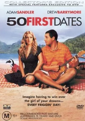 50 First Dates : Adam Sandler : NEW DVD : Region 4 • $7.69