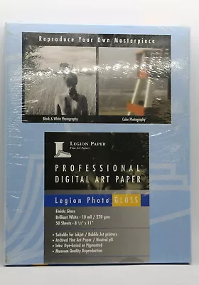 Legion Professional Digital Art Paper : Photo Gloss • $34.94