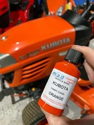 Kubota Compact Tractor Mini Digger Orange Touch Up Paint Bx2200 Bs2530 Kx61 • £6.39