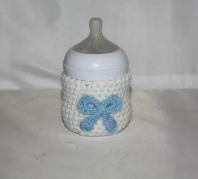 Handmade Crochet Baby Bottle COVER / PERSONALIZED  • £5.49
