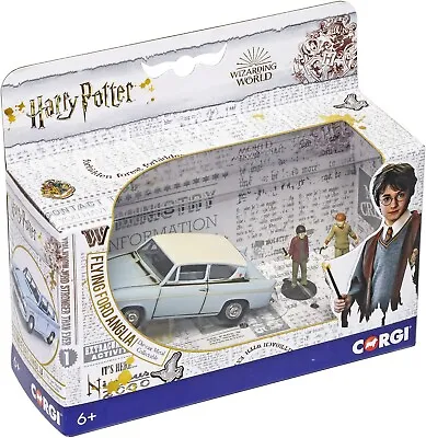 £22.95 • Buy Corgi Harry Potter & Ron Weasley Flying Ford Anglia Die-Cast Collectable - BNIB