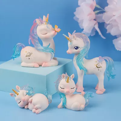 $18 • Buy Unicorn Cake Topper & Cake Decoration Reusable Resin Tabletop Giftware