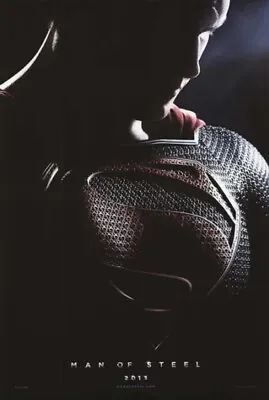 MAN OF STEEL Rare Original SUPERMAN Movie Poster Teaser DS  27×40 Henry Cavill • $66