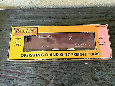 Rail King (MTH) Operating O And O-27 Freight Car Pennsylvania Rotary 497788 • $55