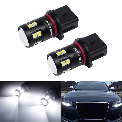 P13W PSX26W 15 SMD LED Fog Daytime Running Light Bulbs DRL For  Audi A4 B8 08-14 • £10.35