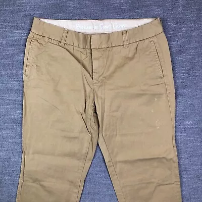 J Crew Pants Womens 10 Beige Broken In Scout Chino Crop City Fit Distressed #6 • $6