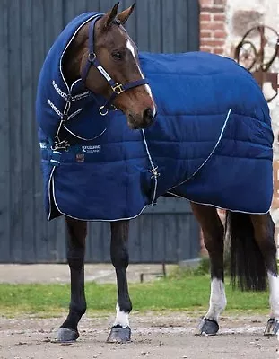 Horseware Rambo Vari-Layer Stable Rug Plus Combo HeavyWeight 450g Navy 5'0 -7'3  • £184.95