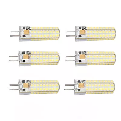 (White Light6Pcs GY6.35 LED Bulb 7W AC DC12V 700lm 72 LEDs 360 Degree LED MA • £19.95