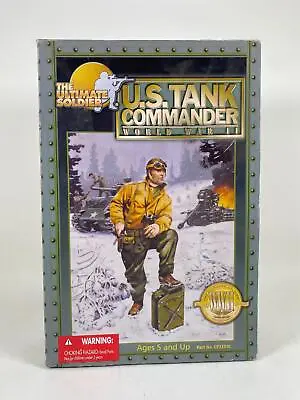 The Ultimate Soldier 21st Century Toys U.S. Tank Commander WWII 12  Figure • £60.29